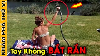 🔥 8 Khoảnh Khắc Bắt Rắn Khổng Lồ Bằng Tay Không Khiến Hàng Triệu Người Toát Mồ Hôi Hột | KPTV