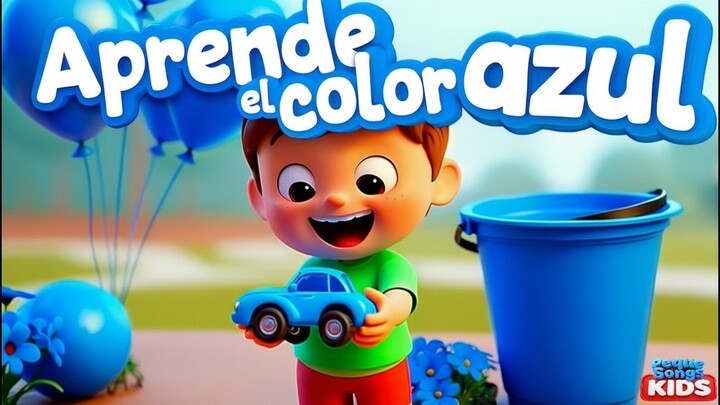 !Aprende el color AZUL 💙!