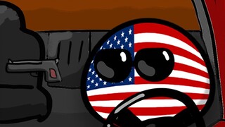 Polandball】 Jalan mengamuk di seluruh dunia