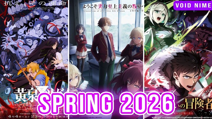 Rekomendasi Anime Spring 2026 Terbaru: Dari Isekai Sampai Romance!