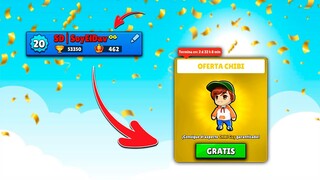 😱¿POR que STUMBLE GUYS ME REGALÓ ESTA SKIN Kawai "GRATIS"? LAS PUEDO REGALAR?🎁