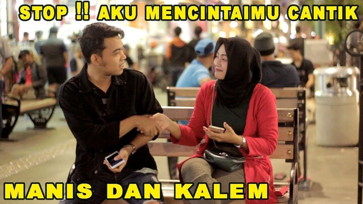 PRANK !! GOMBALIN CEWEK MANIS TAK DI KENAL SAMPE BAPER