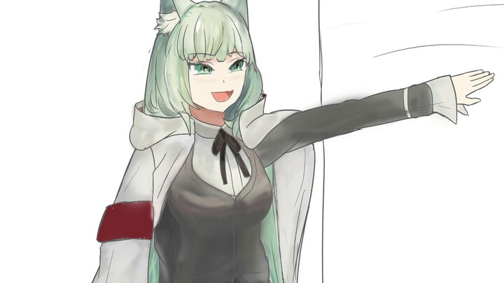 Abrana diwarnai dengan bunga lili