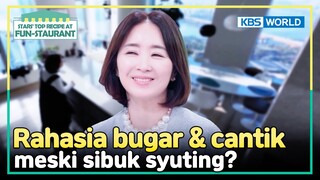 [IND/ENG] Sibuk banget tapi kulit tetap glowing?! | Fun-Staurant | KBS WORLD TV 240311