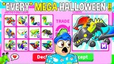 Trading *EVERY* Mega Neon *HALLOWEEN* Update Pet In Adopt Me Roblox !! Adopt Me Trade *COMPILATION*