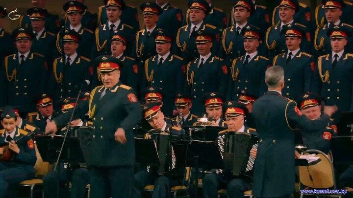 Apresentação de conjunto artístico russo no 34º Festival Artístico de Amizade Abril na Primavera