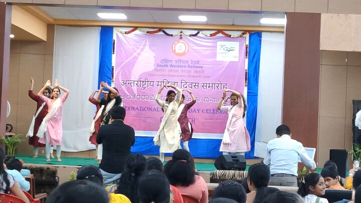 Women's Day celebration in Indian style