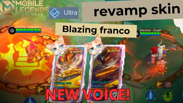 BAGUS MANA?!SKIN EPIC FRANCO REVAMP VS SEBELUM DI REVAMP❗