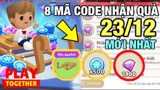 MÃ CODE COUPON NHẬN KIM CƯƠNG XE TUYẾT XU BĂNG NGÀY 23 THÁNG 12 MỚI NHẤT TRONG PLAY TOGETHER