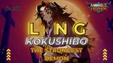 Ling Dengan Skin Kokushibo Dari Anime Demon Slayer!! Jadi Overpower Gindang Bro