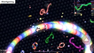 Slitherio AI 100000 Score Epic Slitherio Gameplay 91_ 11