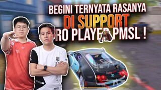 JADI INI RASANYA DI SUPPORT SAMA PRO PLAYER PMSL !! MAJU TERUS PANTANG MUNDUR !! - PUBG MOBILE