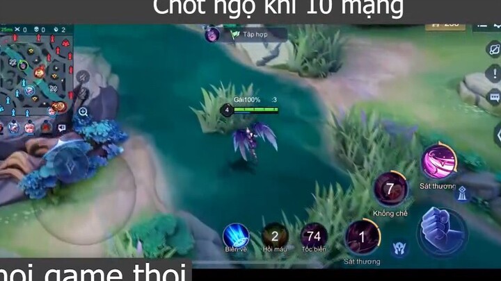 Chốt ngộ khỉ 10 mạng p3 #choigamethoi