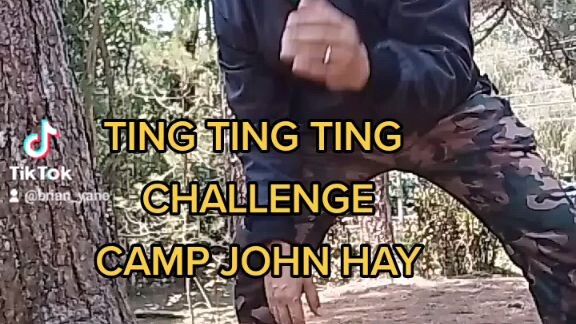 TING TING TING CHALLENGE | CAMP JOHN HAY | BAGUIO CITY #fyp #viral #trending #dancer