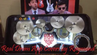 CRASH ADAMS - GIVE ME A KISS | Real Drum App Covers by Raymund