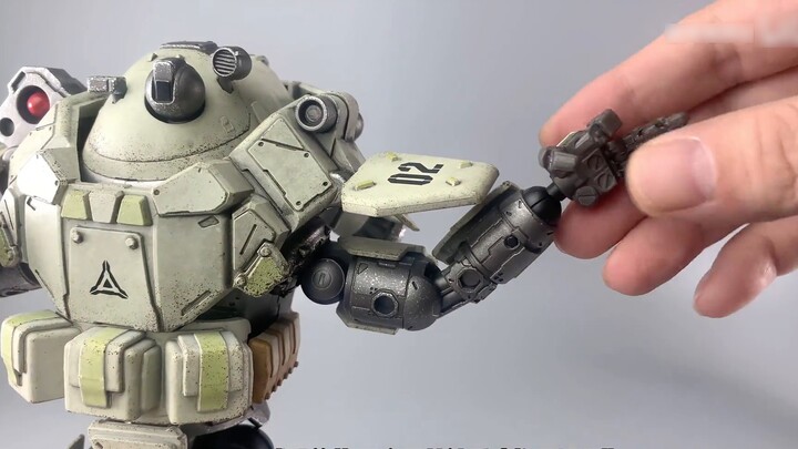 [Moshu World] Tàn nhẫn Tiehanhan, Dark Source Tiehai 02 Đánh giá Mecha tấn công