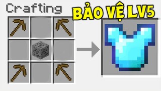 THỬ THÁCH SINH TỒN VÀ ĐÀO KHOÁNG SẢN BẠN SẼ NHẶT ĐỒ CỰC VIP TRONG MINECRAFT !! *THAN = GIÁP MẠNH*