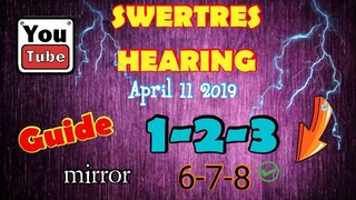 SWERTRES HEARING AND STL TIP APRIL 11 2019