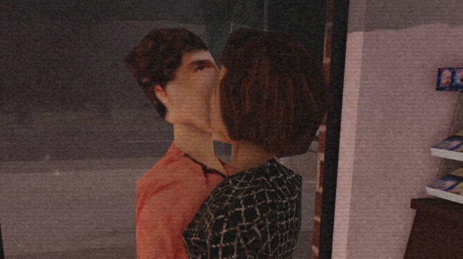 The tag said it was a horror cashier game, so I gave it a try.