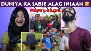 Indian Reaction : Momin Saqib INDIA VS PAK All Videos Compilation | Momin Saqib Funny Videos 🤣