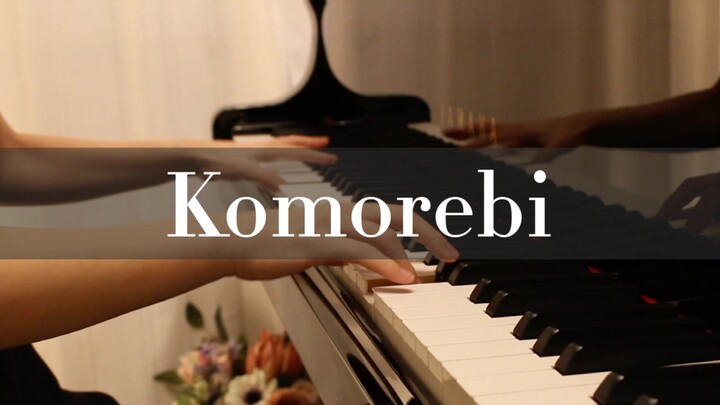 [Piano] "Komorebi" m-taku bermain hingga baris kedua dan terjatuh