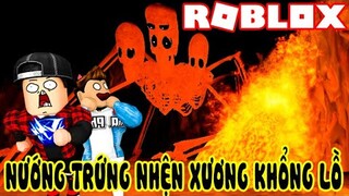 ROBLOX | Chơi Ngu Nướng Trứng Nhện Xương Khổng Lồ Ăn Bị Dí Cắn Muốn Ngu Người | Mocker HORROR