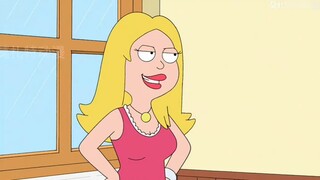 American Dad: Stan and his wife split their house in two to prove they can live well without each ot