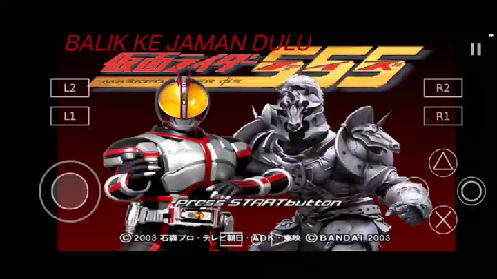 main game Kamen rider 555 di android