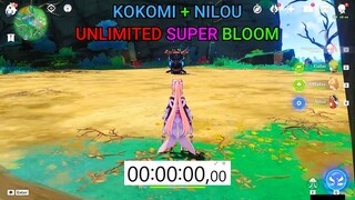 Nilou and Kokomi Full EM! Bountiful Core (Super Bloom) Build, Team Comp and GAMEplay