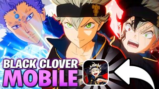 BLACK CLOVER MOBILE: EL NUEVO JUEGO que PRONTO LLEGA (TRAILER y POSIBLE FECHA)