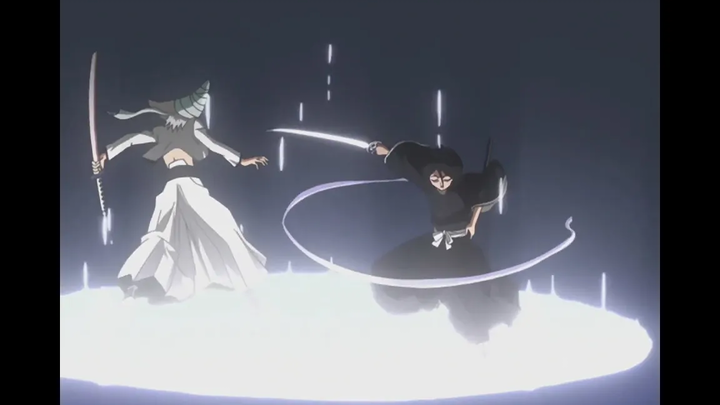 RUKIA ได้รับพลังของเธอกลับมาและต่อสู้กับ Arrancar ที่เรียกว่า DI ROY RINKER