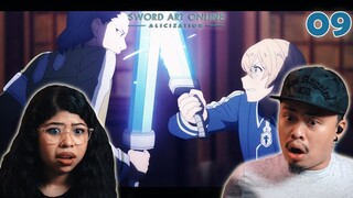 EUGEO VS HUMBERT! Sword Art Online Season 3 Episode 9 Reaction