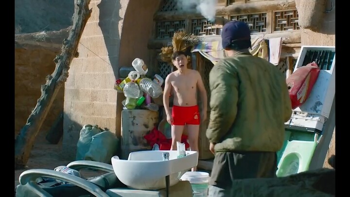 A touching story between a scrap collector and a young man