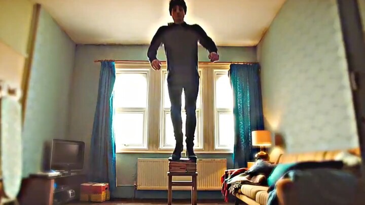 This man was about to commit suicide, but the ceiling collapsed.