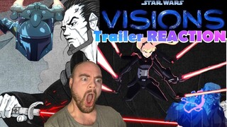 Star Wars: Visions | Trailer REACTION | Japanese Animé