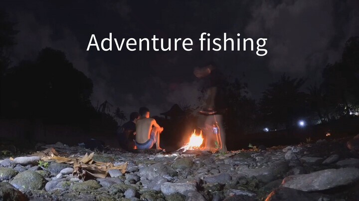 Adventure fishing in the Sriharjo river #spearfishing #adventure #survival #buscraft #cooking