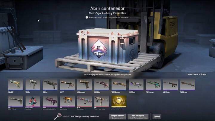 OPEN CASE CS2