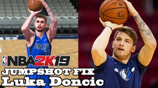 Luka Doncic Jumpshot Fix NBA 2K19