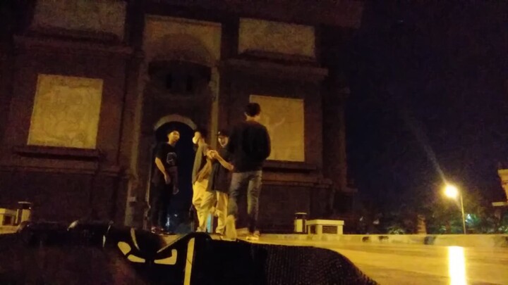 rekaman foto² bersama teman²