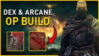 Bloody Slash Dex and Arcane Build Guide INSANE Damage - Elden Ring