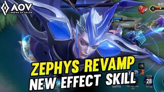 AoV : ZEPHYS REVAMP GAMEPLAY - ARENA OF VALOR