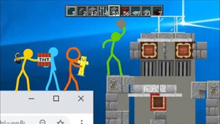 Build Battle - Animation vs Minecraft Shorts Episode 17