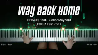 SHAUN - Way Back Home (feat. Conor Maynard) | Piano Cover by Pianella Piano
