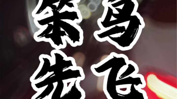 The clumsy bird flies first.