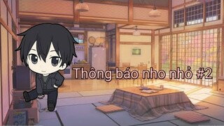 Thông báo nho nhỏ#2 | Bản tin anime