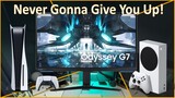 Samsung Odyssey G70A Console Gaming Monitor - 1080p/1440p/4k performance