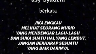 Kata Bijak Imam Abu Hasan asy-Syadzili