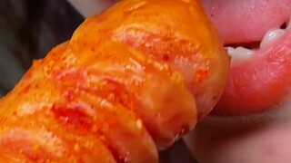 #Xúc xích nướng Khi yêu đương nhất định phải chú ý đến "hơi thở", tránh lây nhiễm #Đề xuất đồ ăn vặt