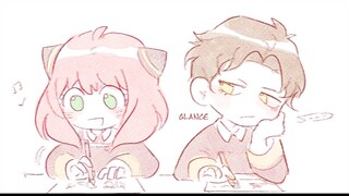 Whatcha Drawing Anya? (Spy x Family - Damianya Comic Dub)