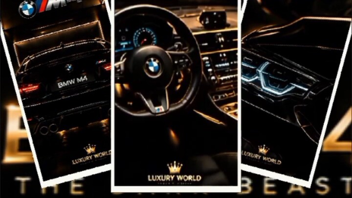 ⚫☠️😱BMW M4 — THE ART OF LUXURY 🖤 | LUXURY